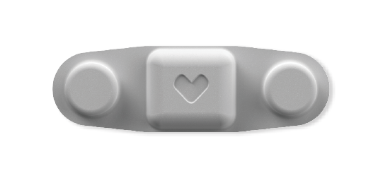 VivaLink wearable ECG patch, the sensor platform used for PAtch